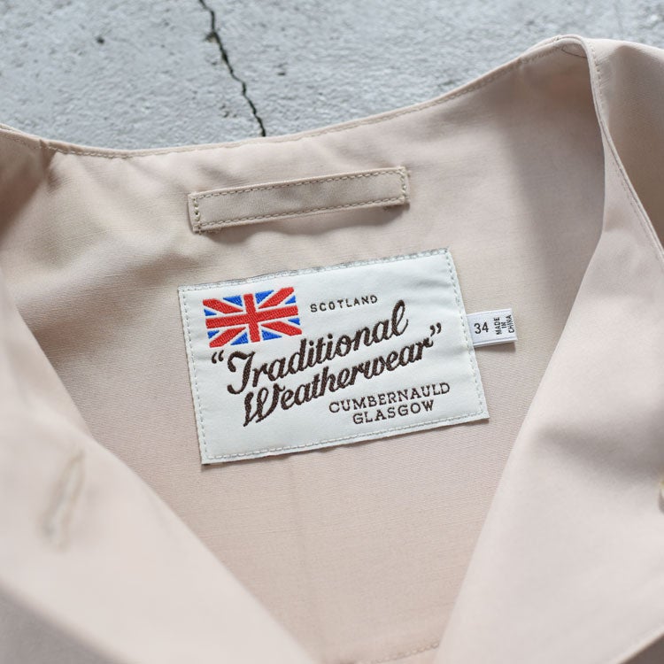 SALE 30％OFF】MALTON NO COLLAR SHORT マールトン ノーカラー