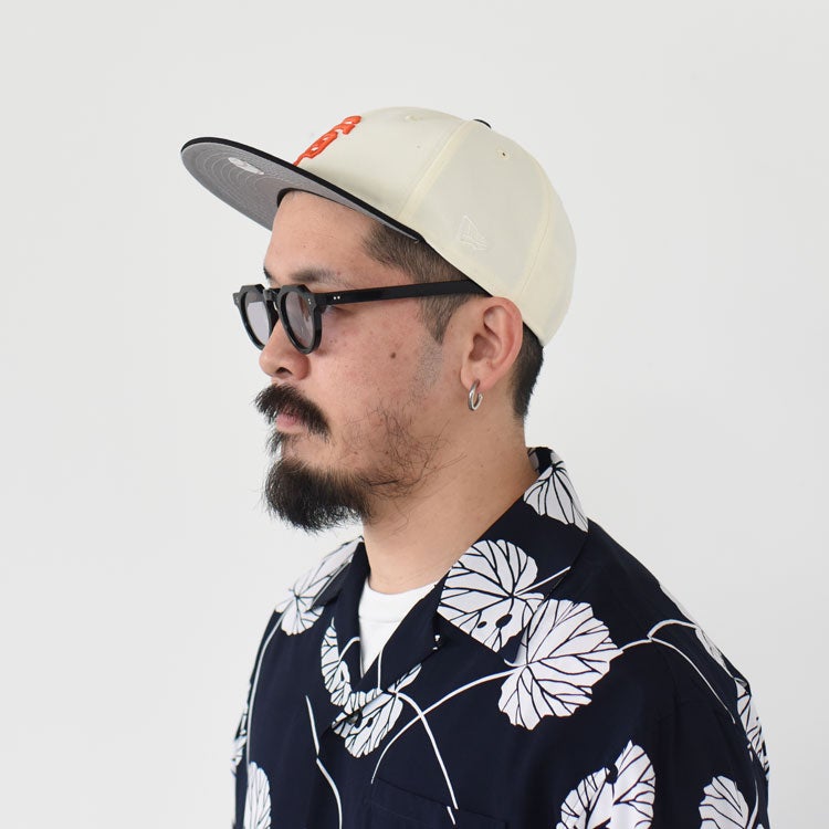 RC 9FIFTY Flat Visor powered by GORO (min-nano) サンフランシスコ・ジャイアンツ クローム/ブラック