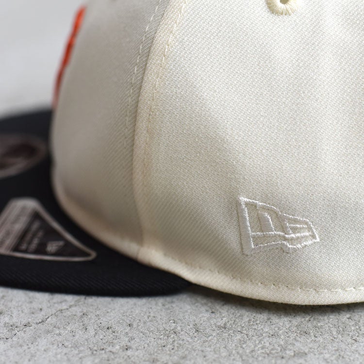 RC 9FIFTY Flat Visor powered by GORO (min-nano) サンフランシスコ・ジャイアンツ クローム/ブラック