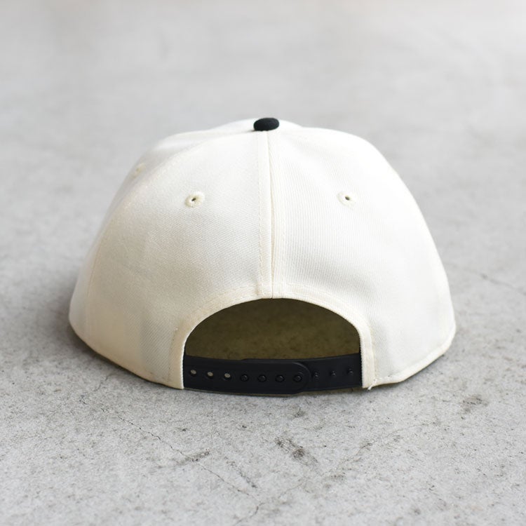 RC 9FIFTY Flat Visor powered by GORO (min-nano) サンフランシスコ・ジャイアンツ クローム/ブラック