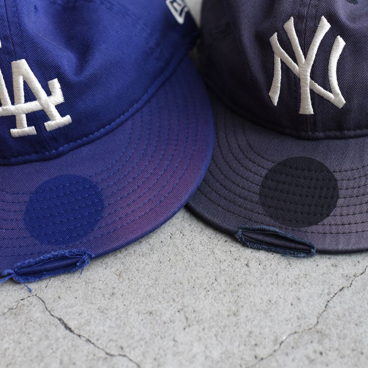 9THIRTY powered by GORO (min-nano) ニューヨーク・ヤンキース/ニューヨーク・メッツ/ロサンゼルス・ドジャース ダメージ/パッカブルバイザー