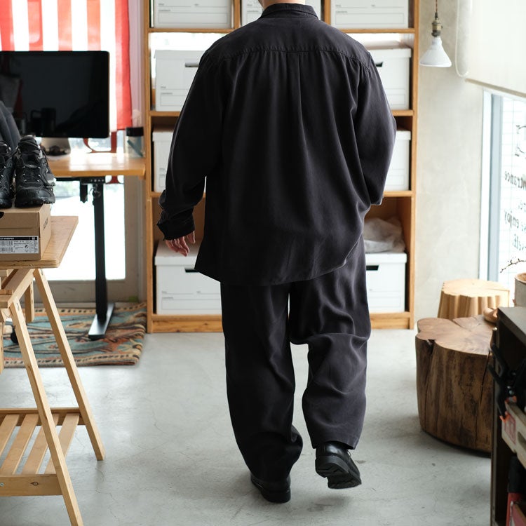 TENCEL WIDE SLACKS テンセルワイドスラックス