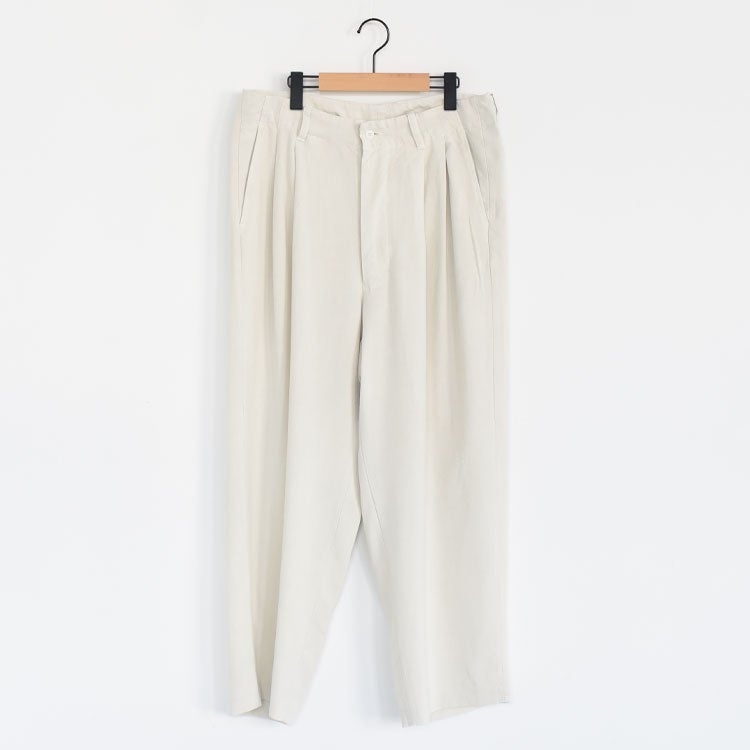 SALE 30％OFF】TENCEL WIDE SLACKS テンセルワイドスラックス/2601012