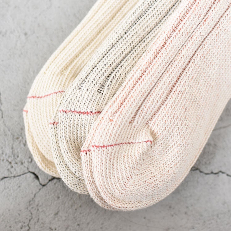 ORGANIC COTTON WIDE RIB SOCKS オーガニックコットン ワイドリブソックス