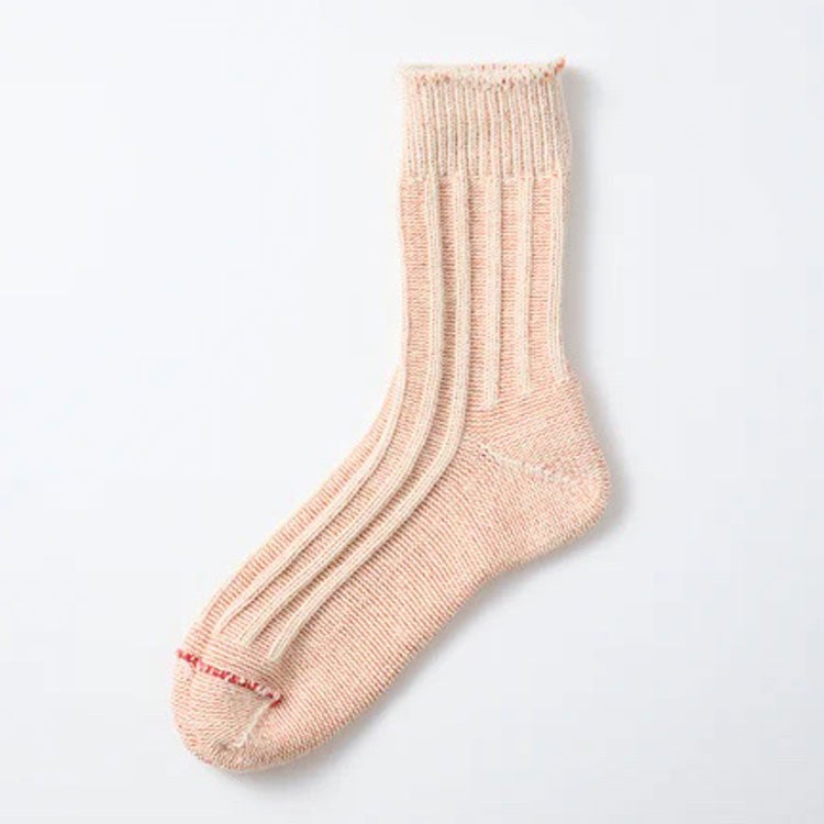 ORGANIC COTTON WIDE RIB SOCKS オーガニックコットン ワイドリブソックス