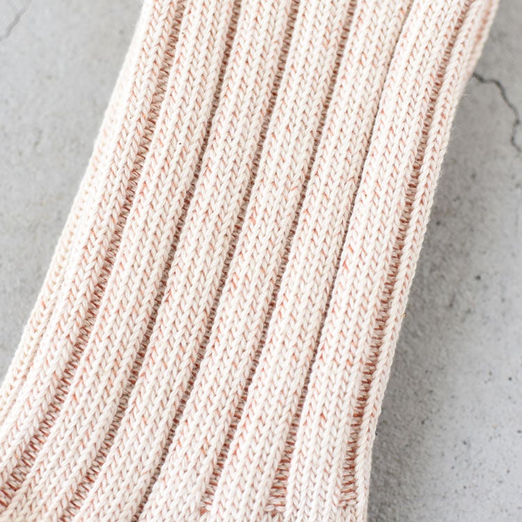 ORGANIC COTTON WIDE RIB SOCKS オーガニックコットン ワイドリブソックス
