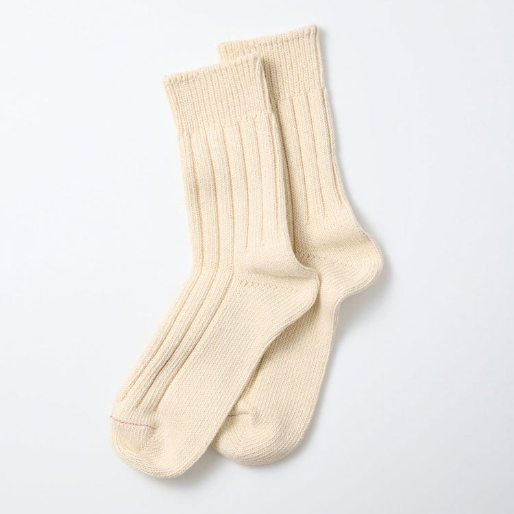 ORGANIC COTTON WIDE RIB SOCKS オーガニックコットン ワイドリブソックス