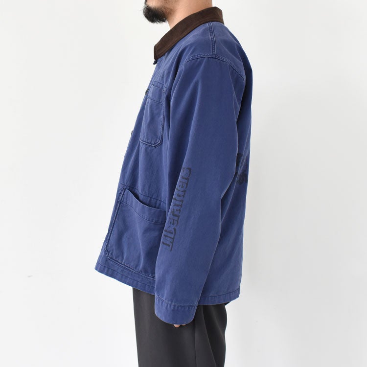 HANDWRITING PRINT COVERALL ハンドライティングカバーオール