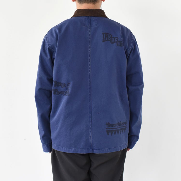 HANDWRITING PRINT COVERALL ハンドライティングカバーオール