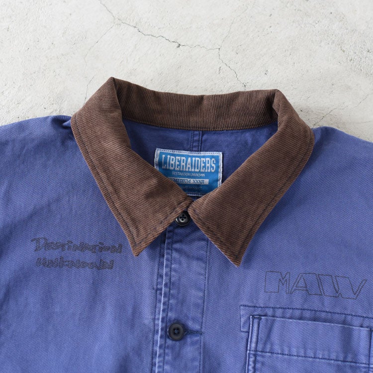 HANDWRITING PRINT COVERALL ハンドライティングカバーオール