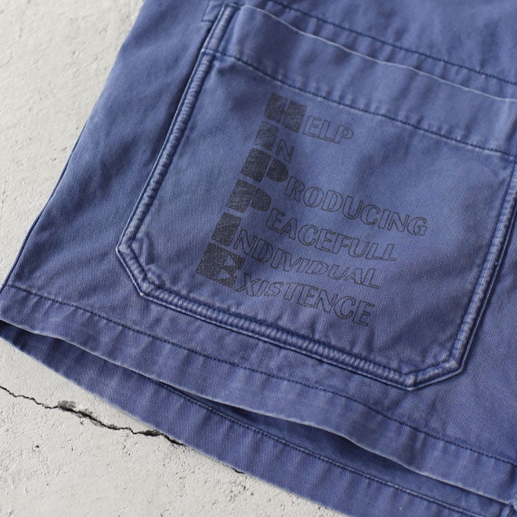 HANDWRITING PRINT COVERALL ハンドライティングカバーオール