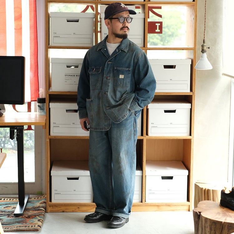 DENIM COVERALL デニムカバーオール