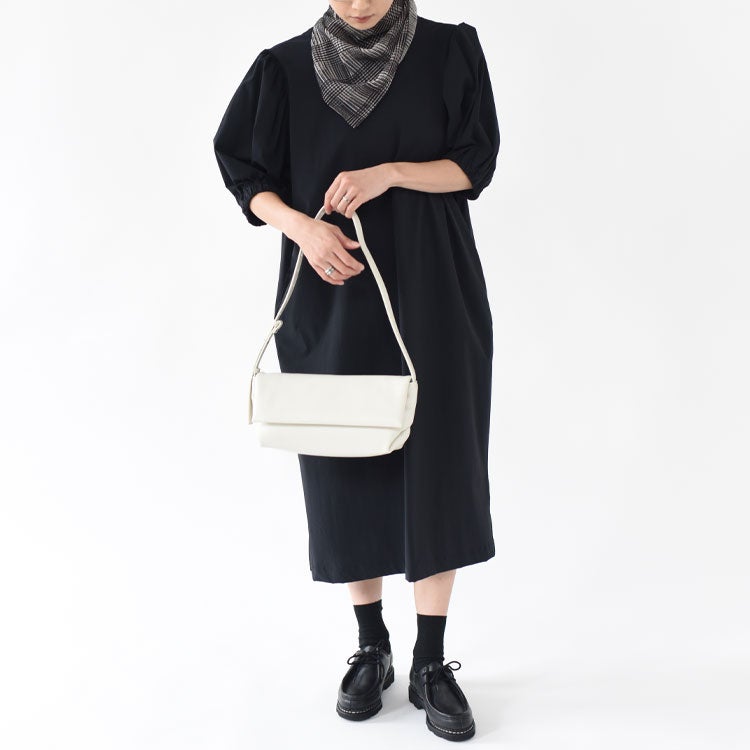 SALE 20％OFF】NYLON 2WAY BALLOON SLEEVE ONEPIECE ナイロン2way