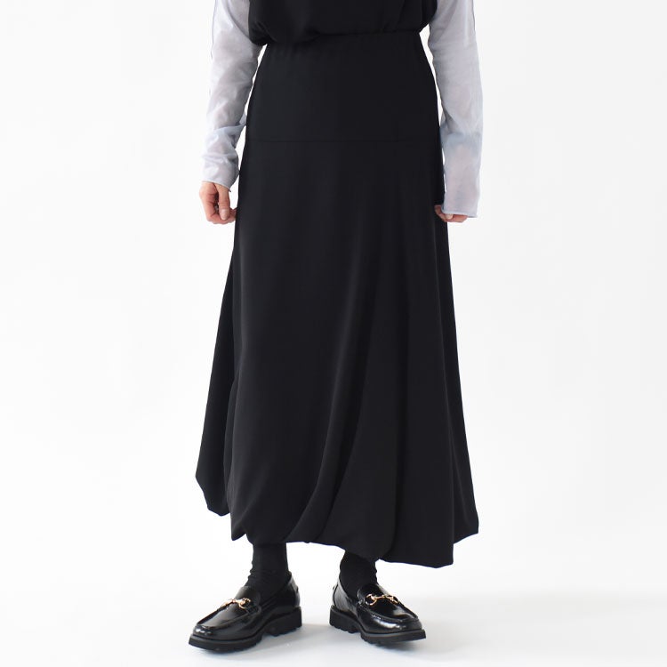 georgette balloon long skirt ジョーゼット バルーンロングスカート