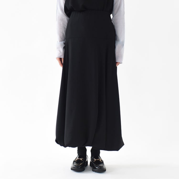 georgette balloon long skirt ジョーゼット バルーンロングスカート