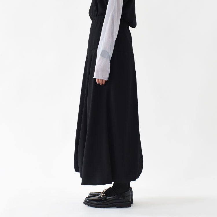 georgette balloon long skirt ジョーゼット バルーンロングスカート