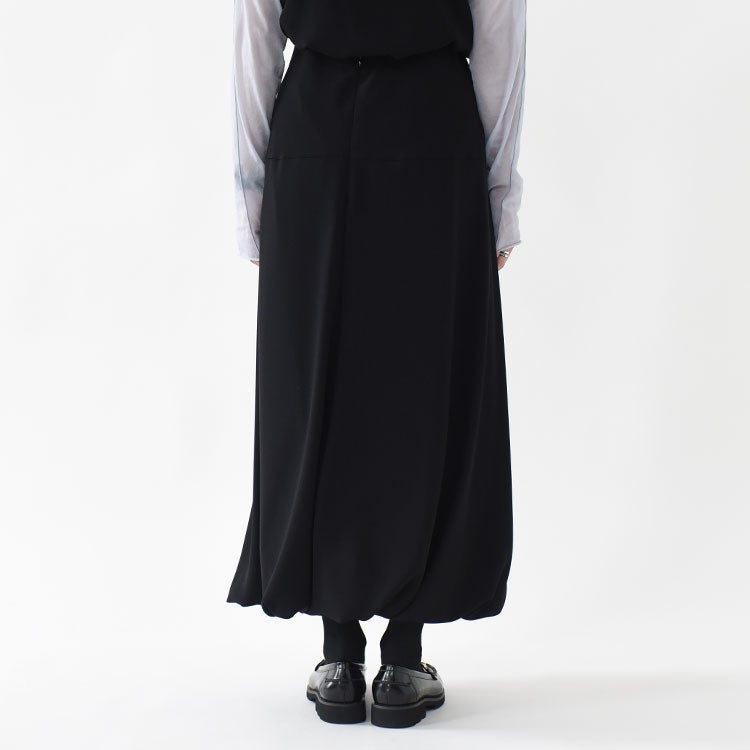 georgette balloon long skirt ジョーゼット バルーンロングスカート