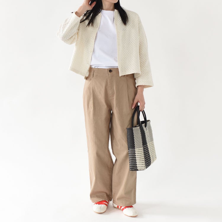 VINTAGE DENIM ONE TUCK PANTS　ヴィンテージデニムワンタックパンツ