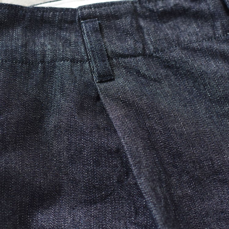 VINTAGE DENIM ONE TUCK PANTS　ヴィンテージデニムワンタックパンツ