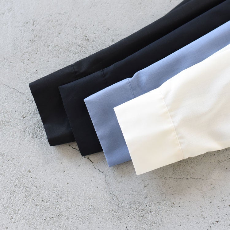 T/C sheer wide shirt T/Cシアーワイドシャツ