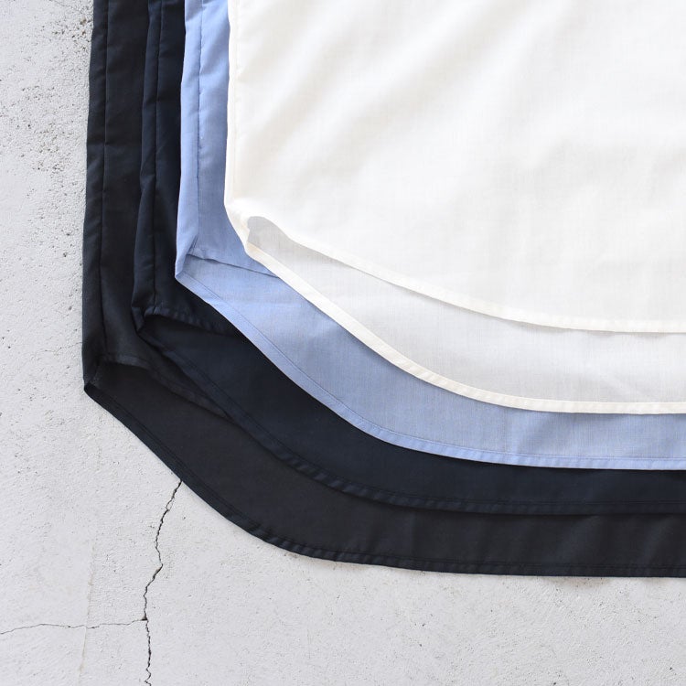 T/C sheer wide shirt T/Cシアーワイドシャツ