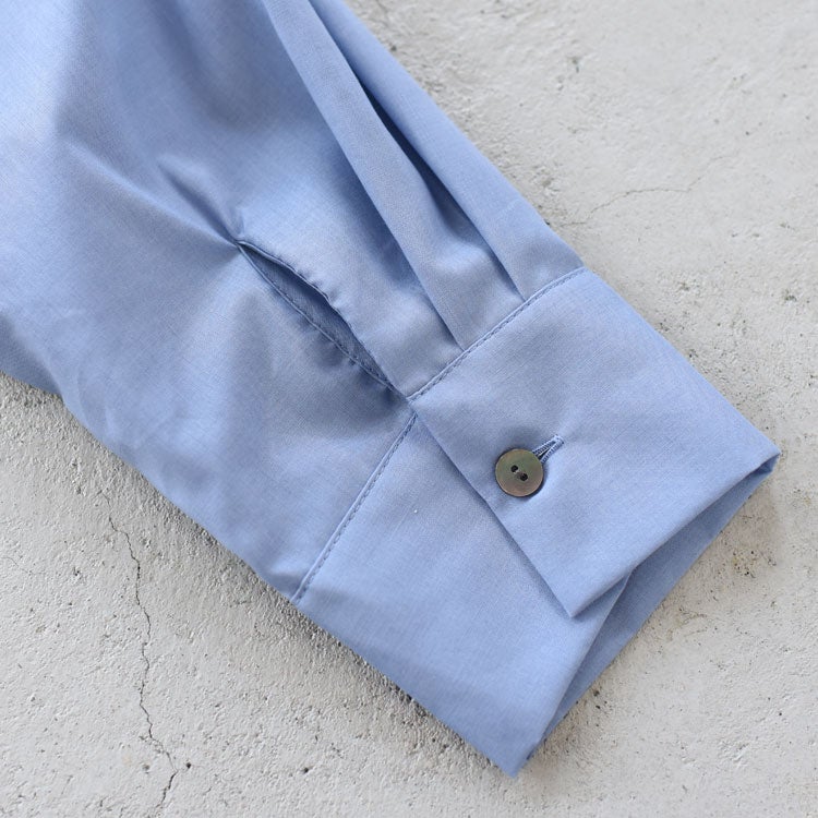 T/C sheer wide shirt T/Cシアーワイドシャツ