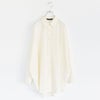 T/C sheer wide shirt T/Cシアーワイドシャツ