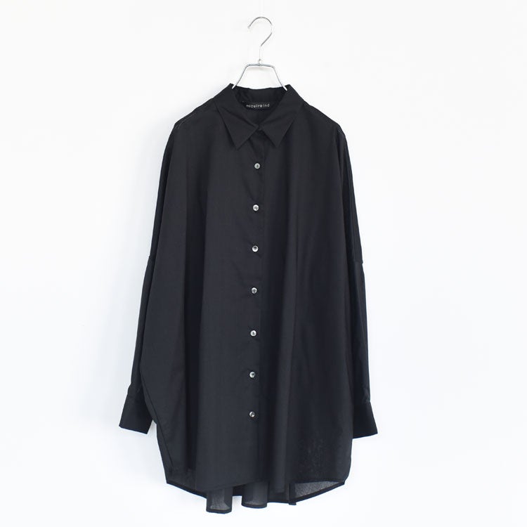T/C sheer wide shirt T/Cシアーワイドシャツ