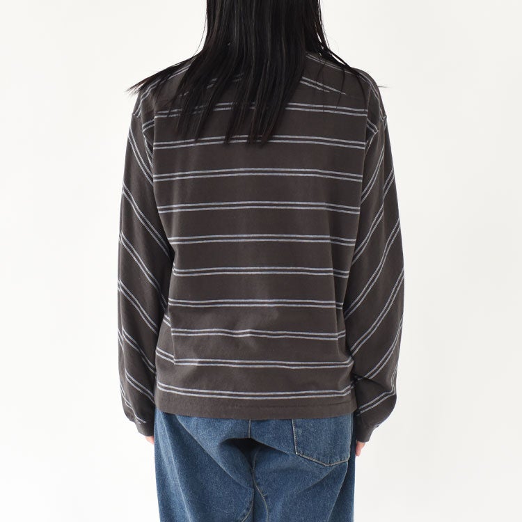 Field Long Sleeve Striped Tee フィールド ロングスリーブ ストライプ