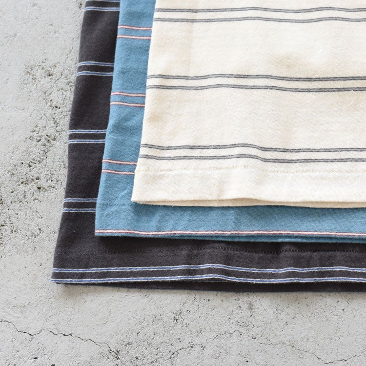 Field Long Sleeve Striped Tee フィールド ロングスリーブ ストライプTシャツ