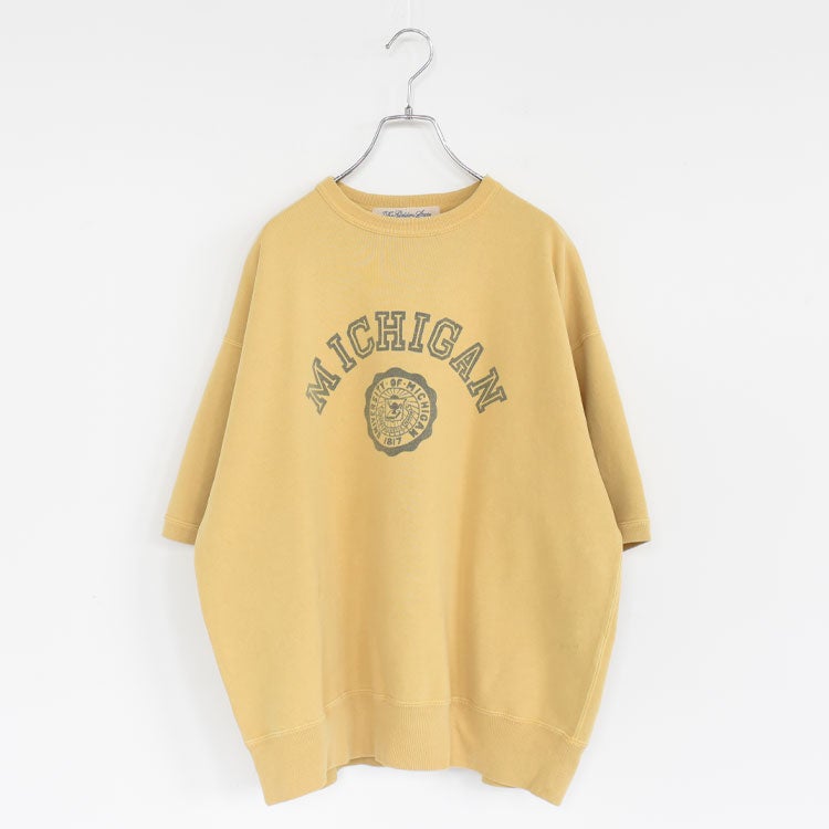 SP加工裏毛半袖スウェットMICHIGAN
