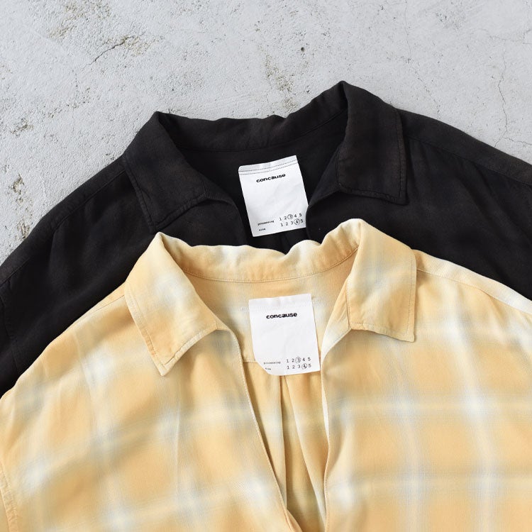 SUKIPAR SHIRTS　スキッパーシャツ