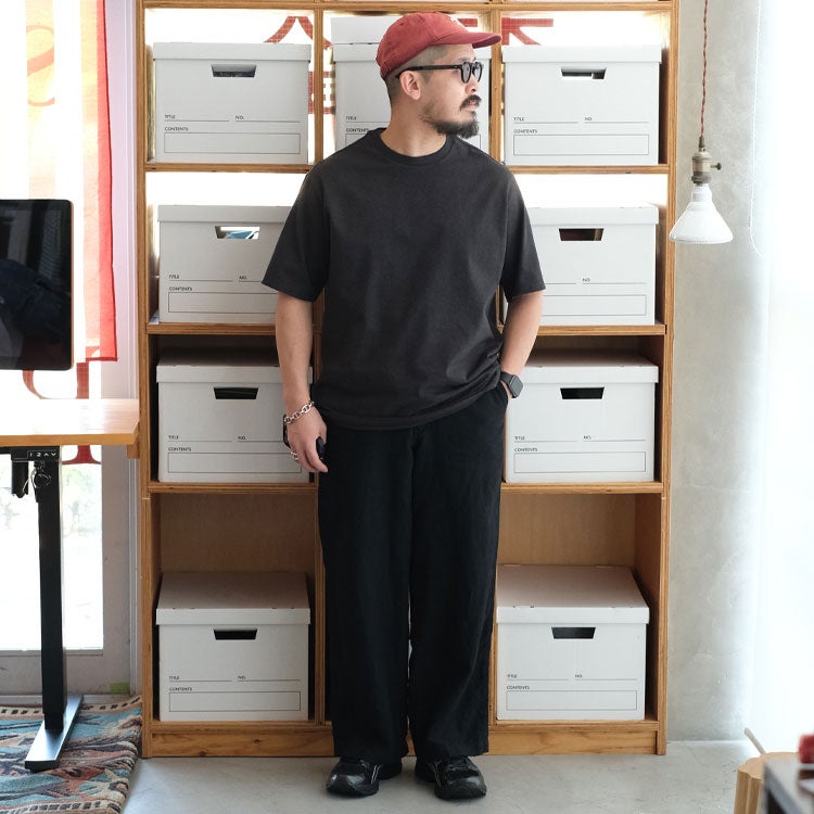 Organic Cotton Knit 40/2 Crew Neck Tee オーガニックコットン40/2天竺 クルーネックTシャツ