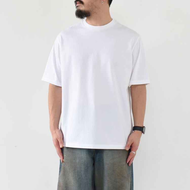 Organic Cotton Knit 40/2 Crew Neck Tee オーガニックコットン40/2天竺 クルーネックTシャツ