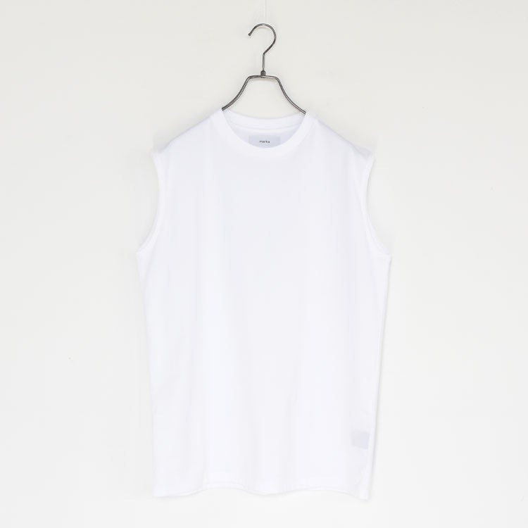 Organic Cotton Knit 40/2 Sleeveless Tee オーガニックコットン40/2天竺 スリーブレスTシャツ