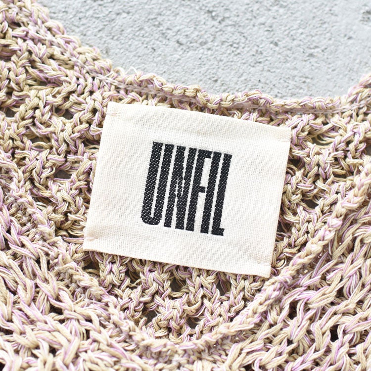 DOUBLE HONEYCOMB MESH-KNIT CROPPED VEST ダブルハニカム メッシュニット クロップドベスト