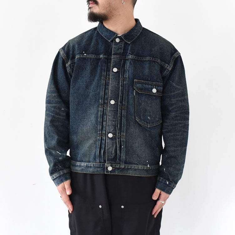 T-BACK DENIM JACKET
