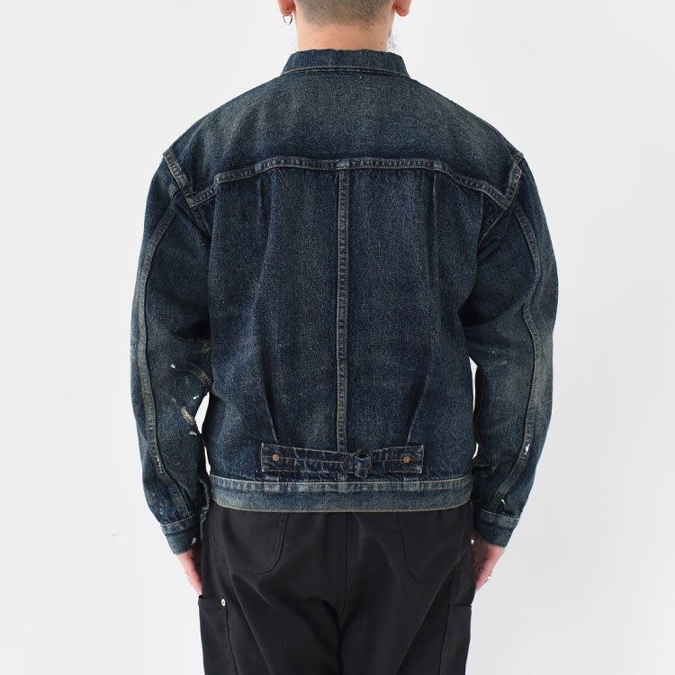 T-BACK DENIM JACKET/2026SSJK-YY-0001/New Manual（ニューマニュアル