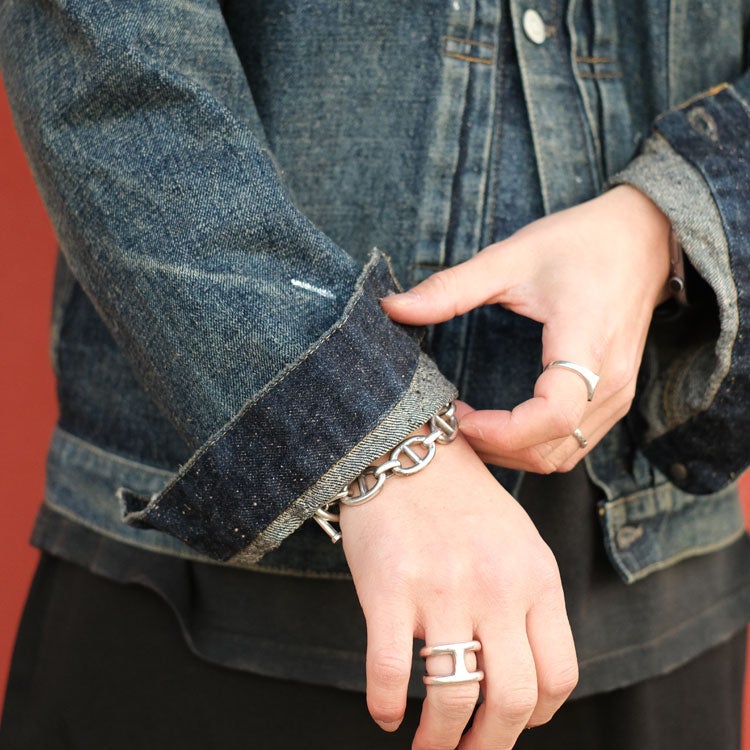 T-BACK DENIM JACKET