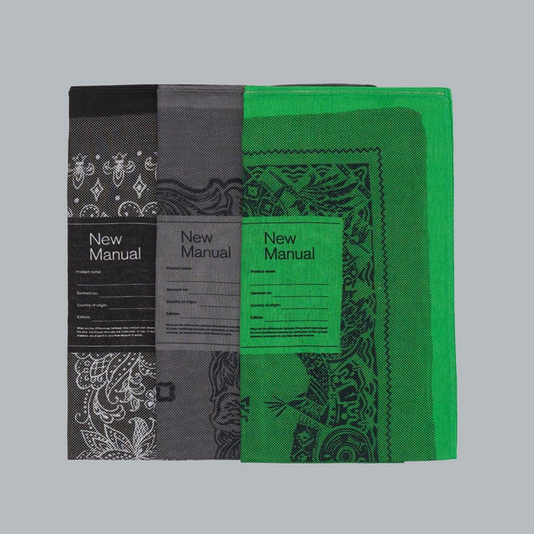 PACK 3P BANDANA 3パックバンダナ/2026SS-GD7-YT-1/New Manual（ニュー