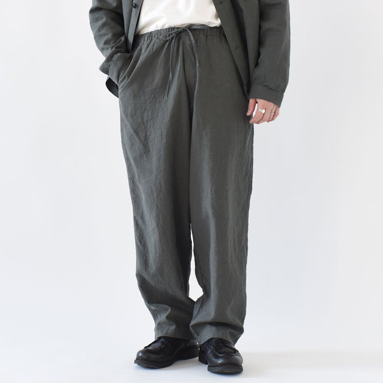 LINEN OVER EASY PANTS　リネンオーバーイージーパンツ
