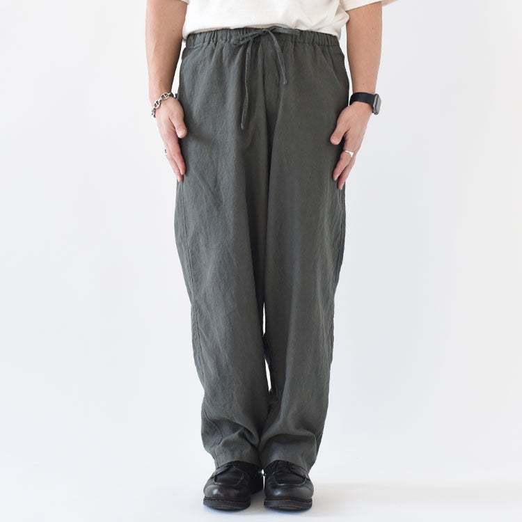 LINEN OVER EASY PANTS　リネンオーバーイージーパンツ