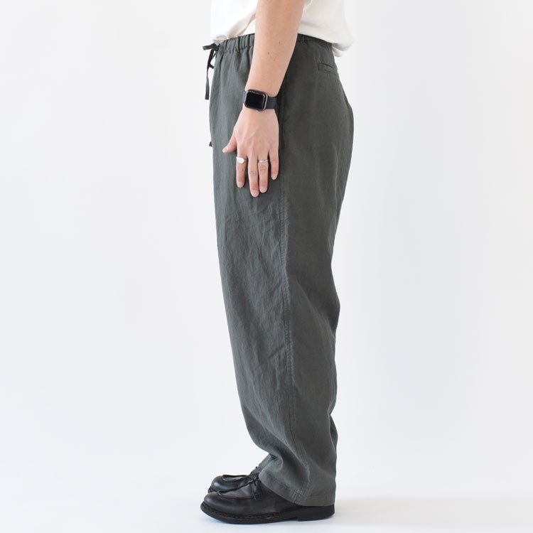 LINEN OVER EASY PANTS　リネンオーバーイージーパンツ