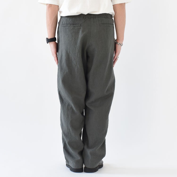 LINEN OVER EASY PANTS　リネンオーバーイージーパンツ