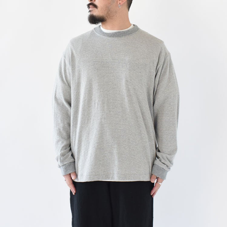 Border L/S Cutsew ボーダーロングスリーブカットソー/2601-012
