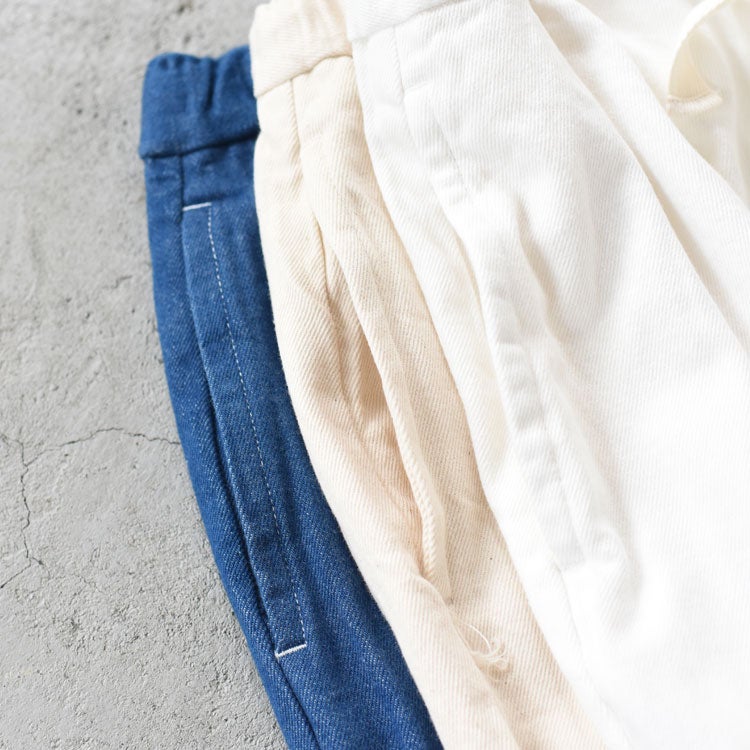 wide tapered denim ワイドテーパードデニムパンツ