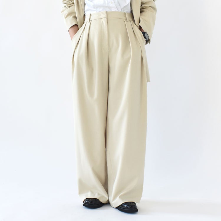 Doubletuck Wide Pants　ダブルタックワイドパンツ