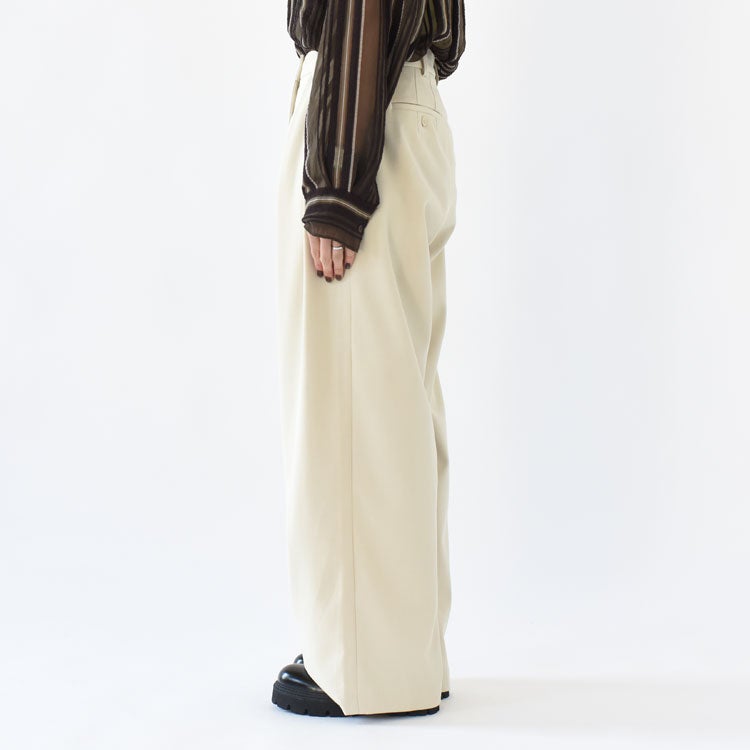 Doubletuck Wide Pants　ダブルタックワイドパンツ