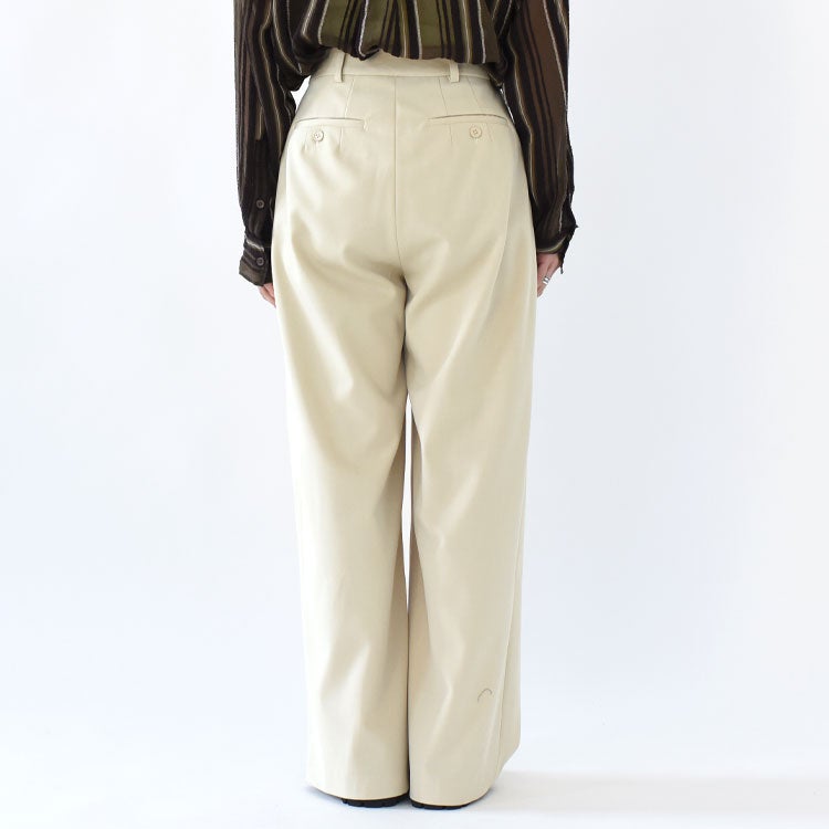 Doubletuck Wide Pants ダブルタックワイドパンツ/62610703/anuke