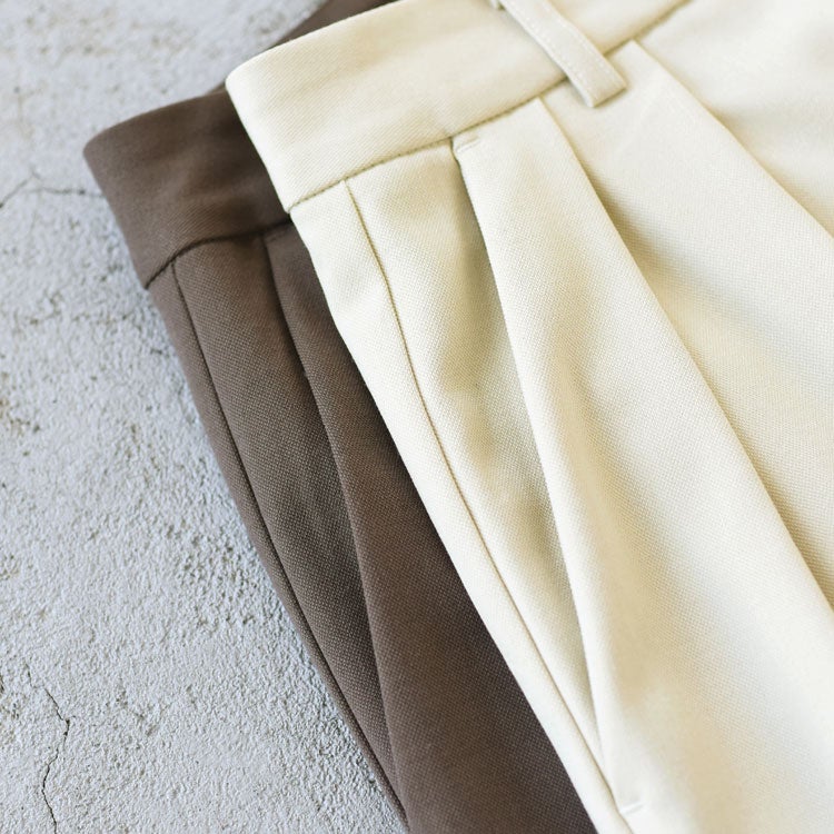 Doubletuck Wide Pants　ダブルタックワイドパンツ
